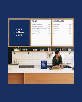 Authorby Humana Cafe Counter COMBO 2