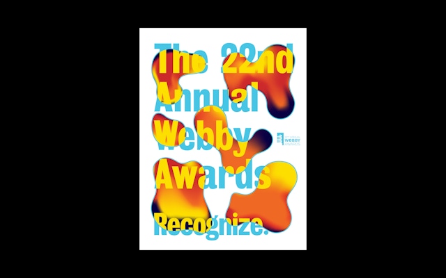WEBBY AWARDS ENVELOPE